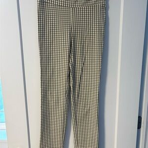 Black and White Checkered Pants